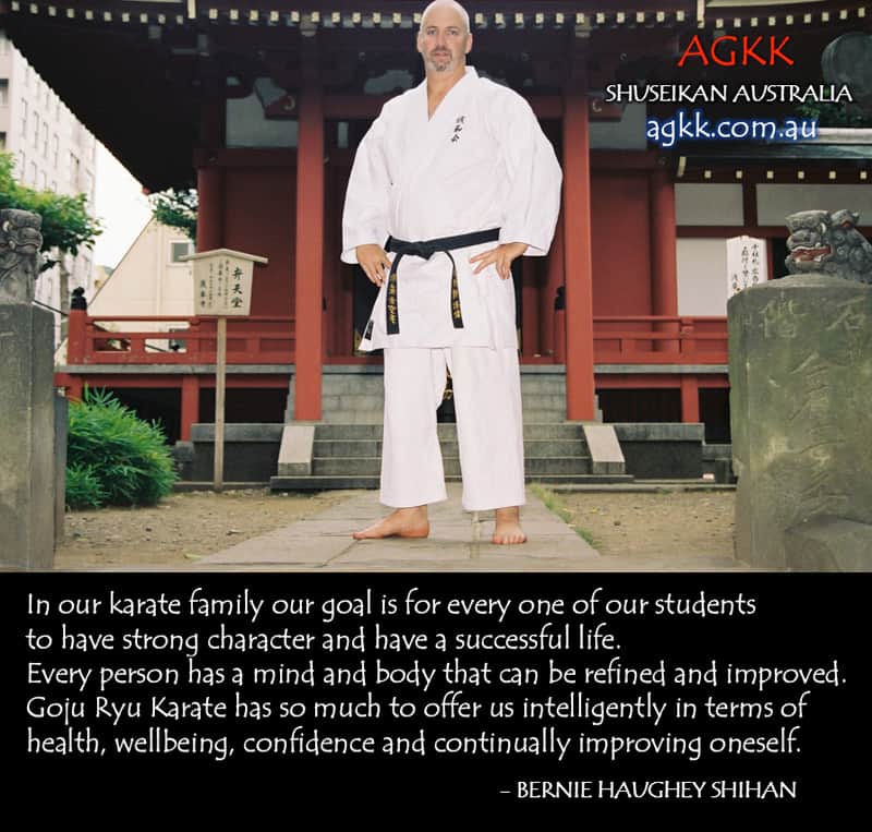 AGKK – Australian GoJu Kai Karate - Strong Character
