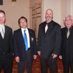 AGKK – Australian GoJu Kai Karate - Sensei Scott, Shuji Tasaki, Sensei Bernie, Seiichi Fujiwara