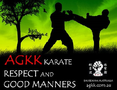 AGKK KArate - Respect & Good Manners