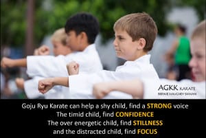 KArate helps a shy child find a strong voice