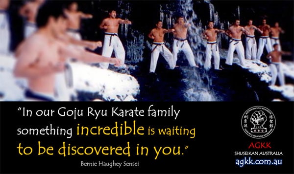 AGKK Brisbane Martial Arts Club - Our Goju Ryu Karate Family