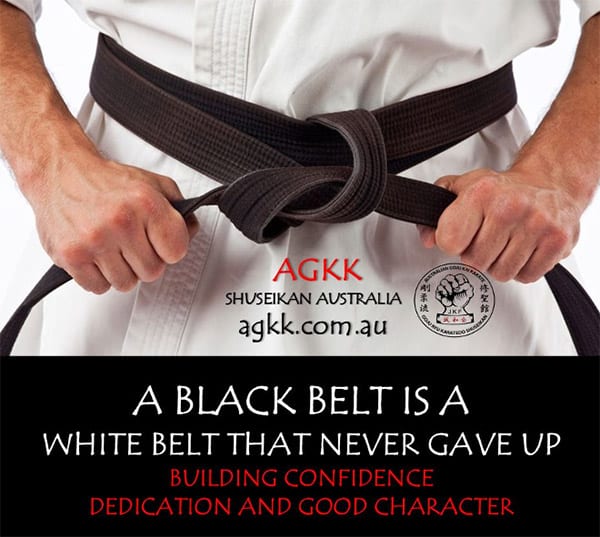 Never Give Up - AGKK Karate Academy