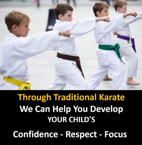 Traditional Karate - Confidence - Respect - Focus