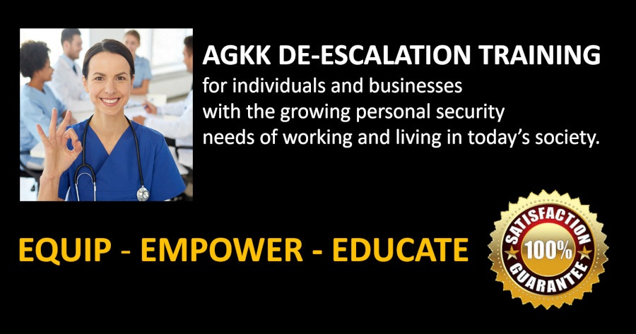 AGKK De-escalation Training - Equip Empower Educate